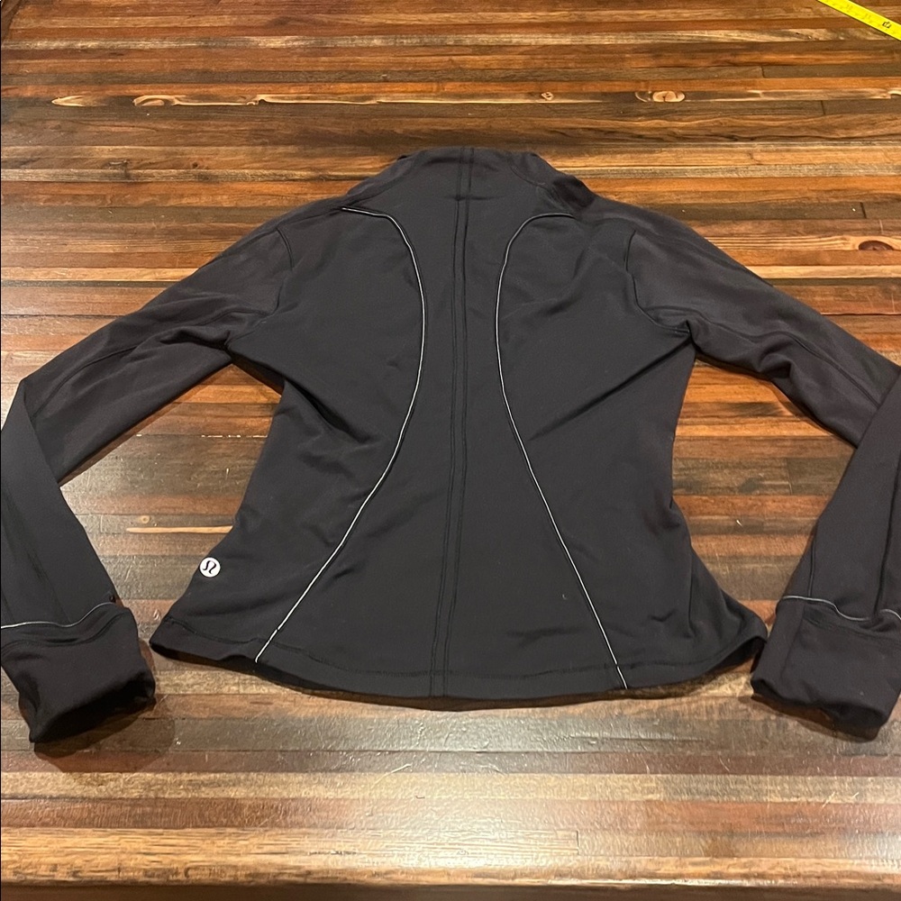 Lululemon Black Quarter-Zip size 4 - Picture 2 of 4